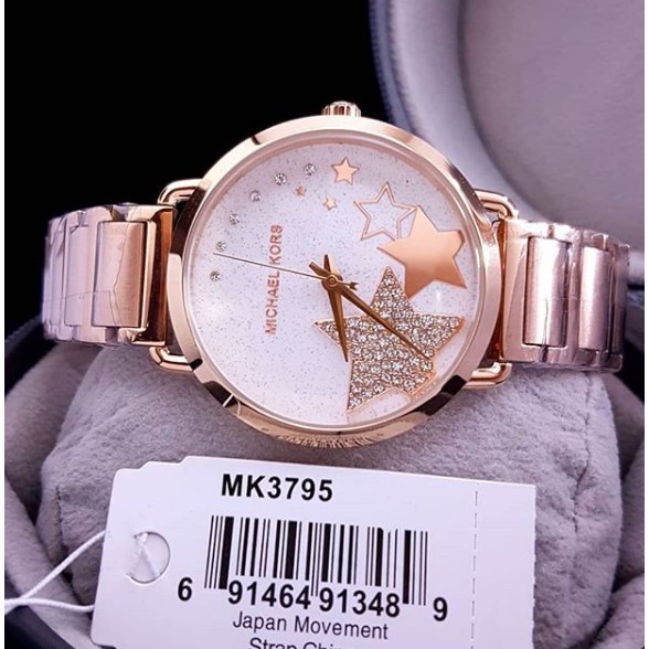 michael kors watch with stars