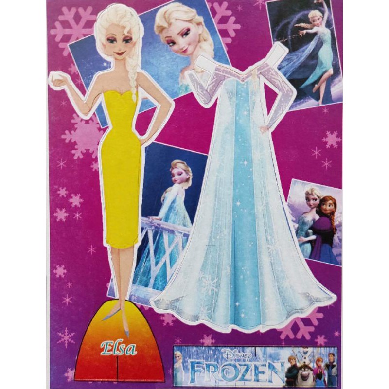 1 Disney Frozen/Paper Dolls (50pcs 