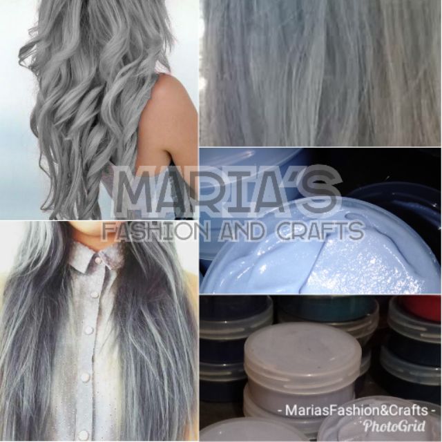 Ash Gray Vegan Hair Dye