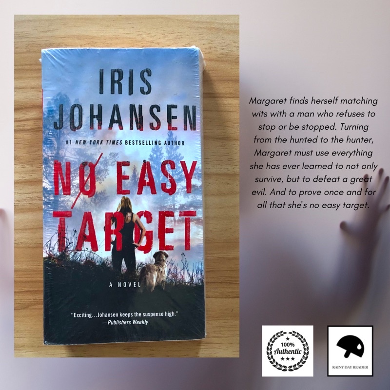 No Easy Target by Iris Johansen( Suspense, thriller) | Shopee Philippines