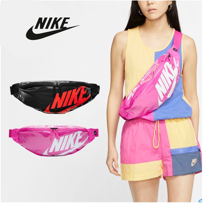 nike waist bag pink