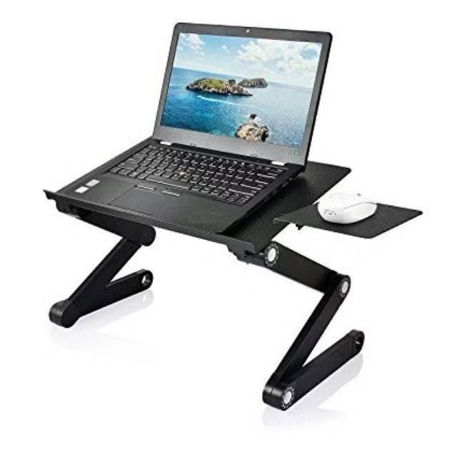  T8  Multi functional Foldable Laptop  Table  Black Shopee 