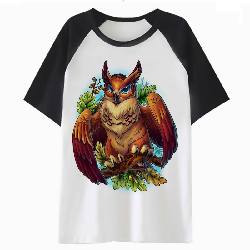 Owl Anime Hip Hop Hip Hop Korean Menshirt T Shirt Clothing J