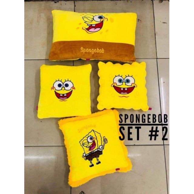 Spongebob Pillow Set 2 Shopee Philippines