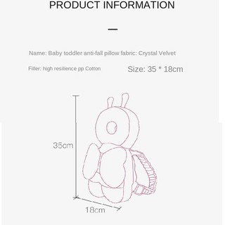(Ready stock) Toddler Baby Head Protector for Baby Heard Restraint Pad Baby Anti Fall Protection COD #9