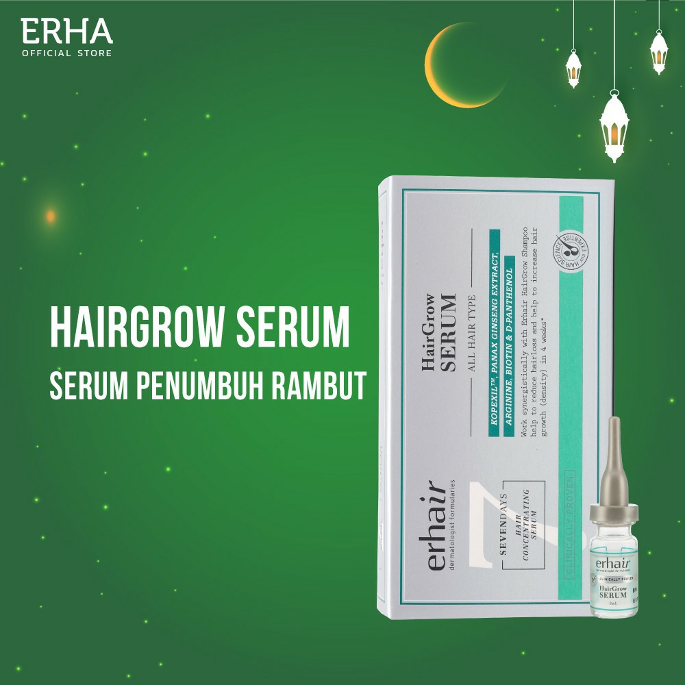 Erha Hairgrow Serum Hair Loss Serum 1 Bottle Shopee Philippines