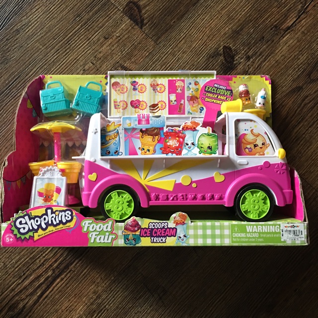 shopkins ice cream cart