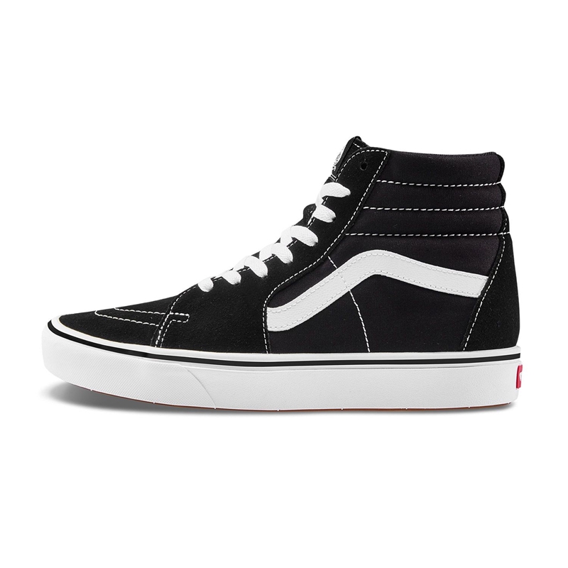 black vans high tops womens