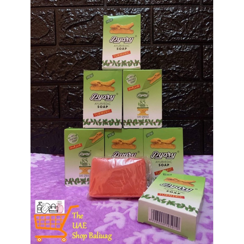 Pyary Turmeric Soap (Original Direct from Dubai UAE) Shopee Philippines