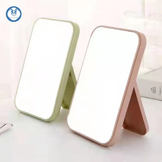 Km✔ Face Makeup Mirror Desktop Vanity Mirror Large Folding Portable Square Mirrors (COD)