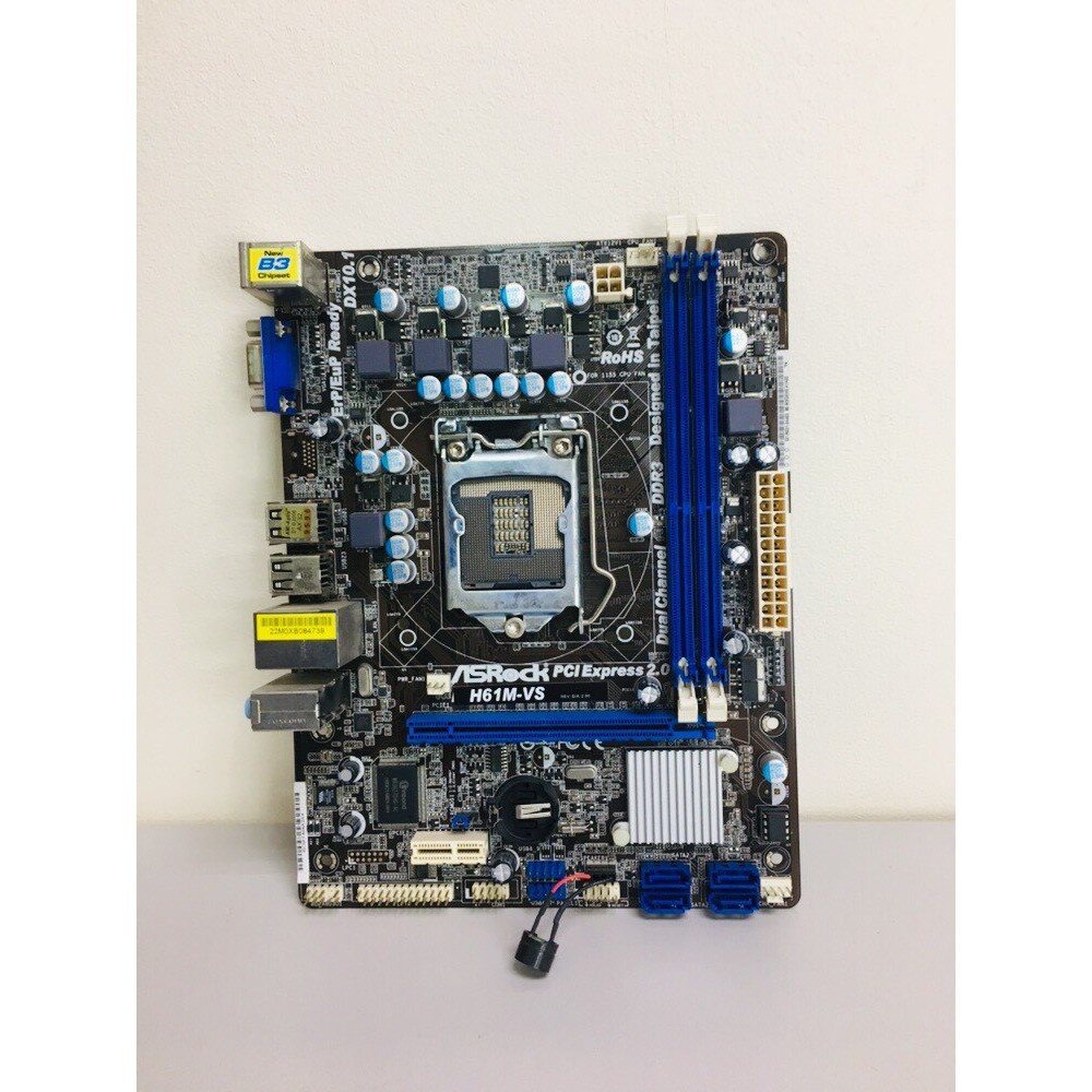 ASROCK H61M-VS Desktop 3RD GEN Motherboard H61 Socket LGA 1155 i3 i5 i7 ...