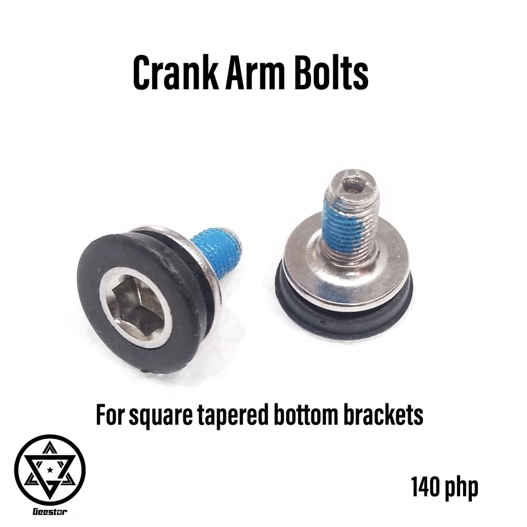 Crank Arm Bolts Waterproof Screw Bottom Bracket Nuts Bottom Bracket