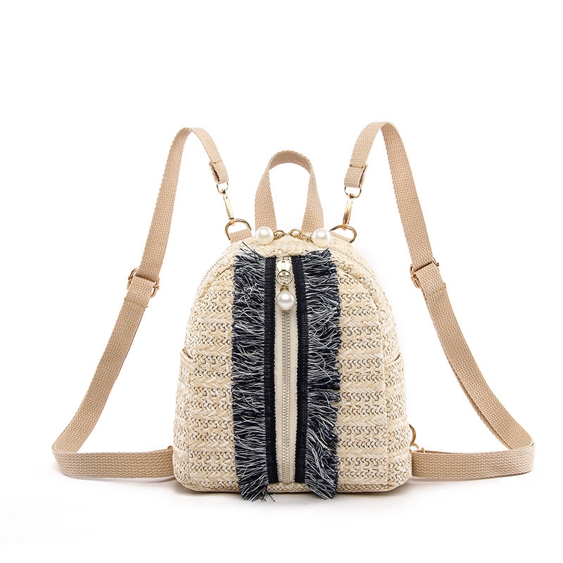 woven backpack