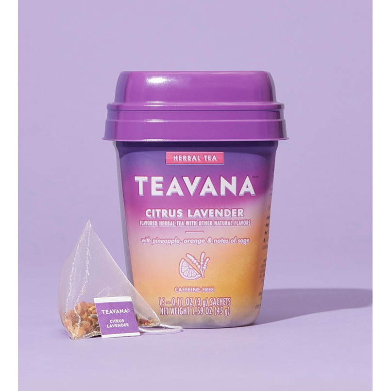 Teavana Citrus Lavender Flavored Herbal Tea Shopee Philippines