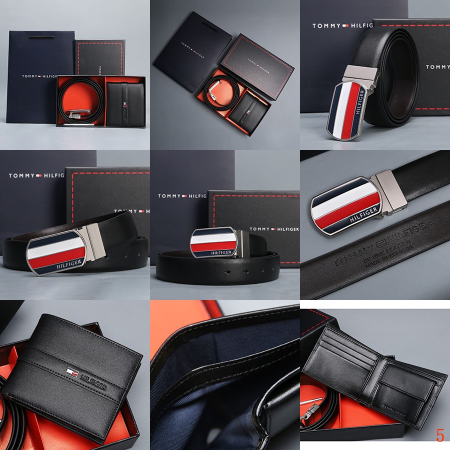 tommy hilfiger wallet and belt combo price