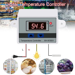 Xh-W3001 Digital Temperature Controller Thermostat 220V