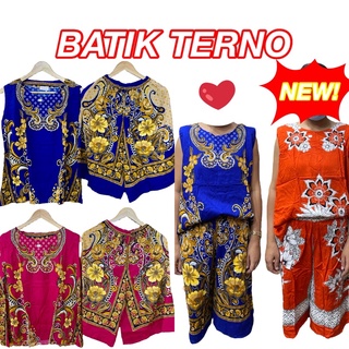 #3 Terno Blouse and Shorts | Cullotes | Batik Terno Freesize 2XL ...