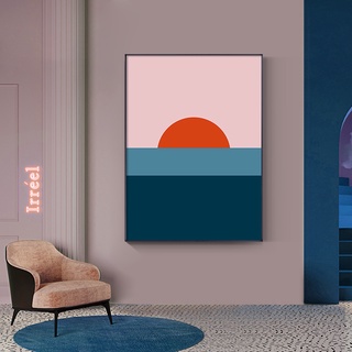 Abstract Geometric Art Canvas Painting Posters and Print Wall Art Pictures For Living Room Bedroom Aisle Studio Minimalist Style #1