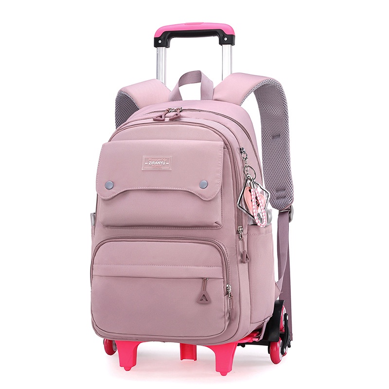 Trolley Children School Bags Mochilas Kids Backpacks With Wheel Trolley ...