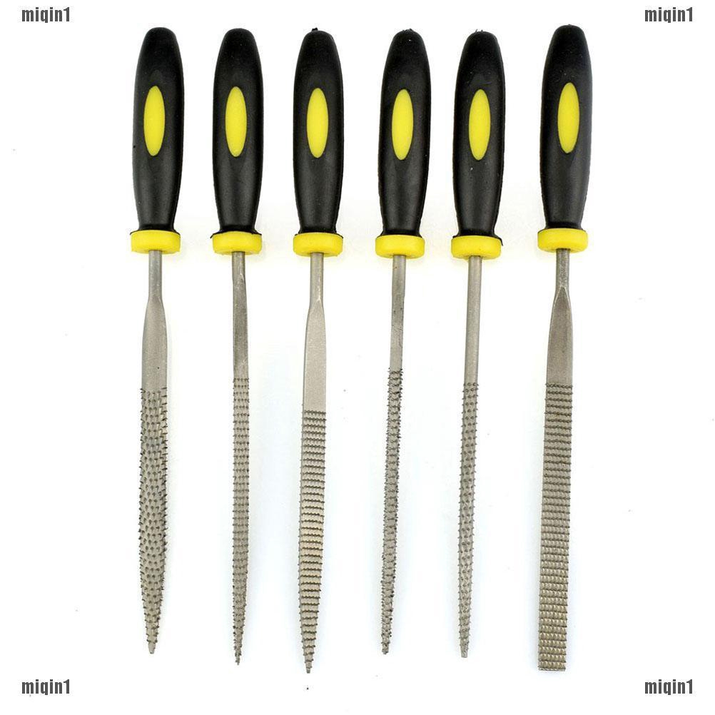  PH Wood Rasp Set 6pcs Carpenter 5x140mm File Carving 