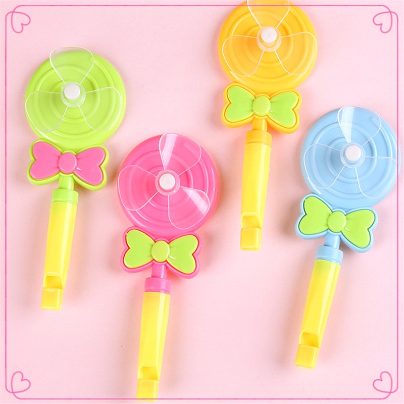 Lollipop Windmill Whistle Blower Cheering Props for Kids birthday ...