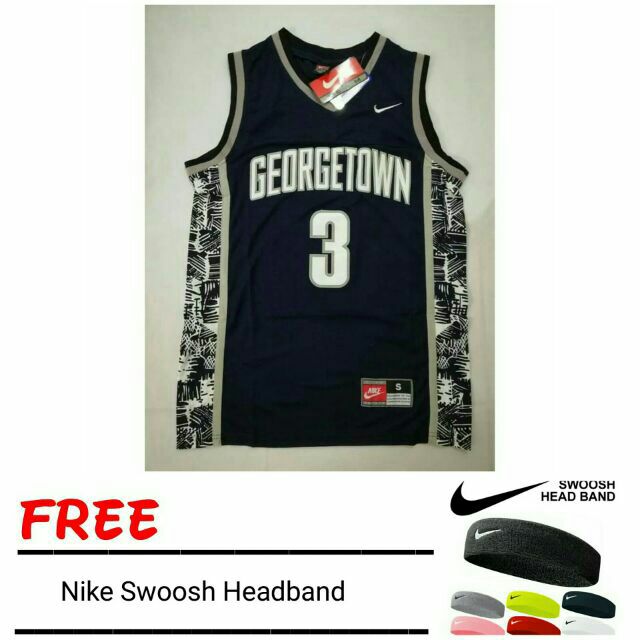 authentic allen iverson georgetown jersey