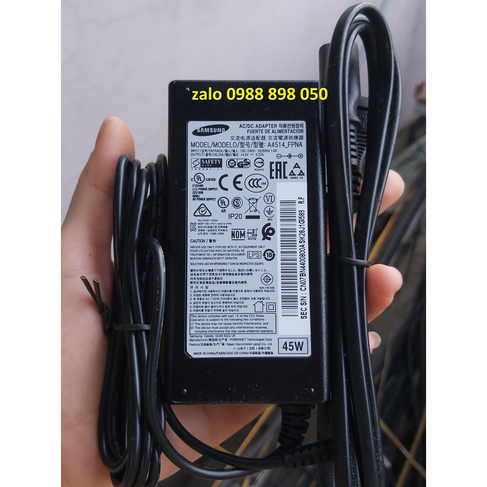 Samsung HW-J250 Soundbar Power Cord #8