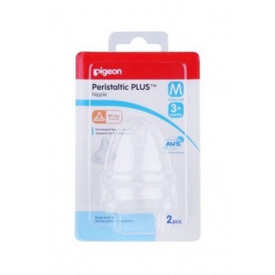 Pigeon Peristaltic Plus Wideneck Nipple M
