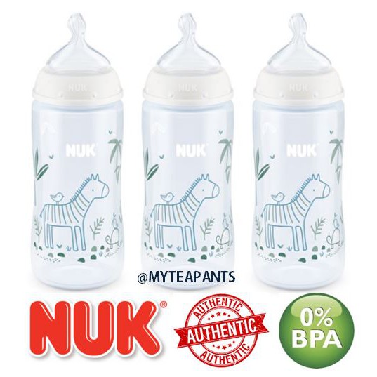 nuk smooth flow anti colic bottles