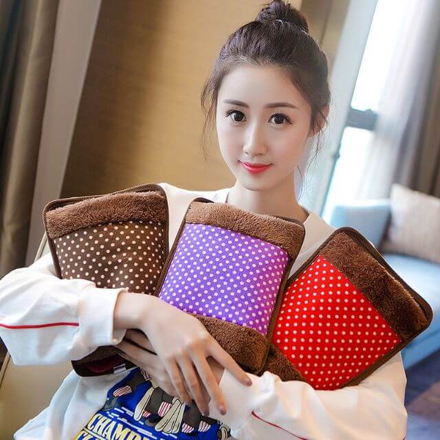 Electric Hot Compress Heat Pack hot water bag rechargeble with water