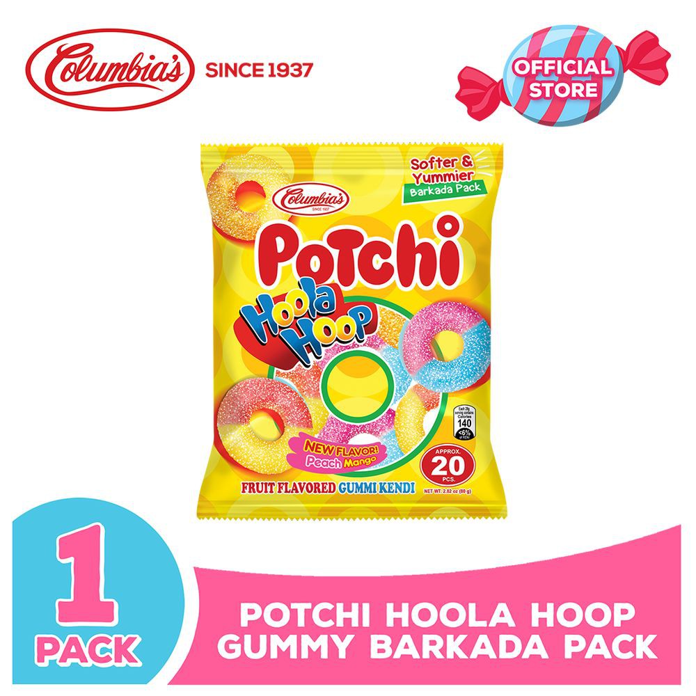 Columbia Candies: Potchi Hoola Hoop Barkada Pack | Shopee Philippines