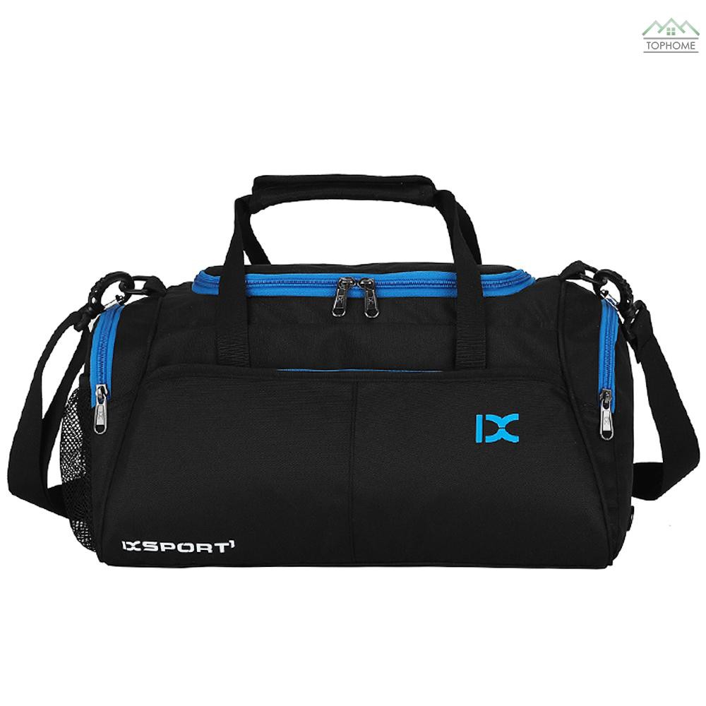 sports bag with separate shoe compartment