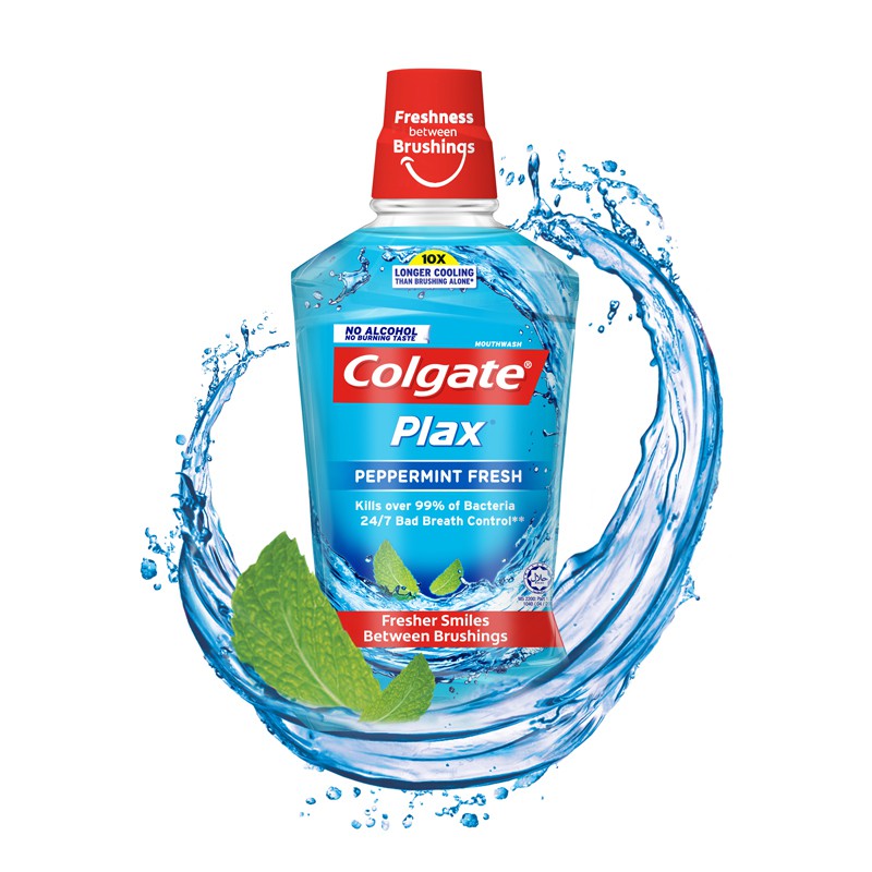 COLGATE Plax Peppermint Fresh Mouthwash 500ml