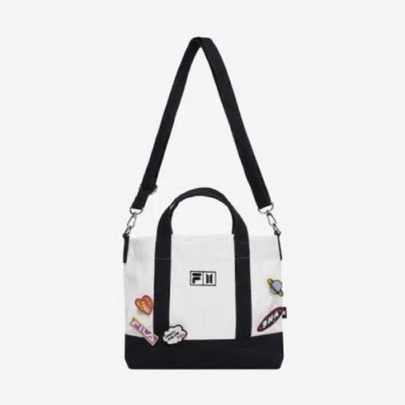 BTS Fila DNA Tote Bag with POB | Shopee Philippines