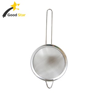 ON HAND COD Stainless Strainer Round Sifter Drain with Handle High Quality Multi Purpose 6 Sizes #5