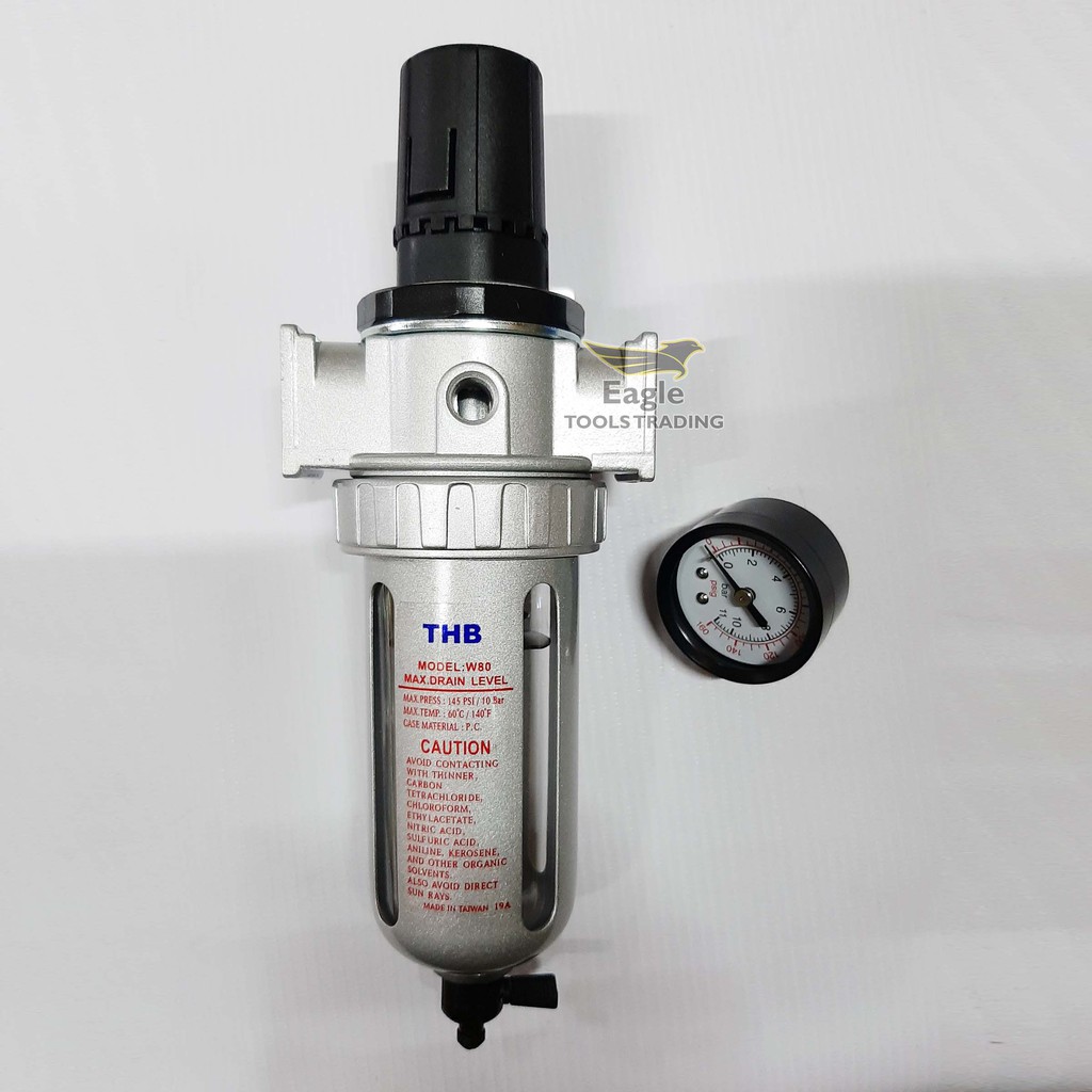 THB Air Filter Regulator 1/4 inch NPT FR802 FR892 Shopee Philippines