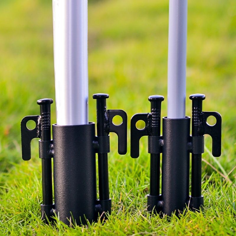 Tent Flysheet Pole Tarp Stable Awning Pole Holder Camping Tent Pole