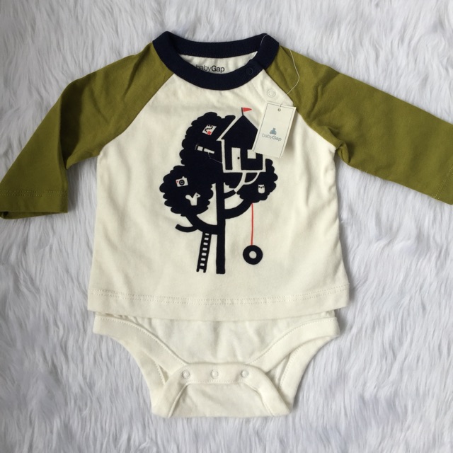 baby gap long sleeve onesies