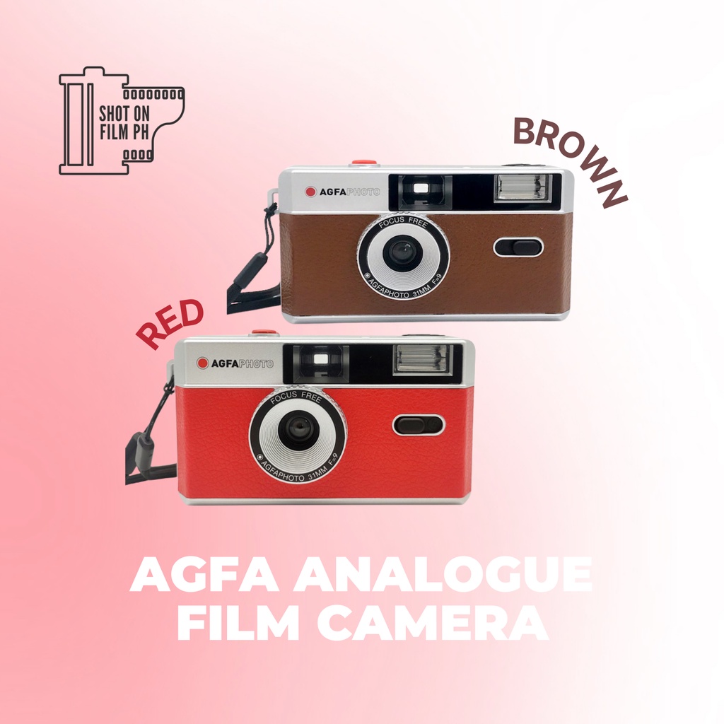 Agfa Photo Analogue 35mm Film Camera (Reusable) Shopee Philippines