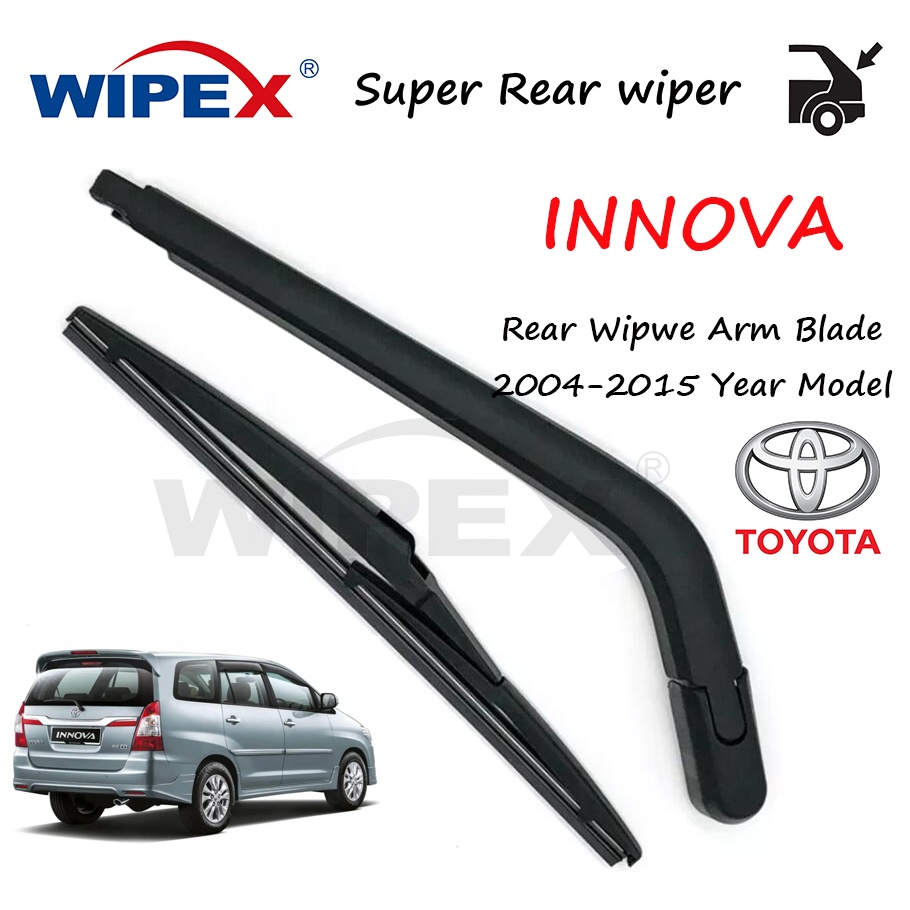 Toyota INNOVA Rear Wiper arm Blade JAPAN Quality for 20042015 YEAR