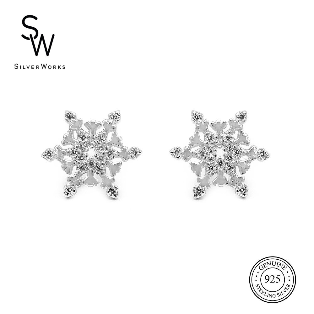 frozen stud earrings