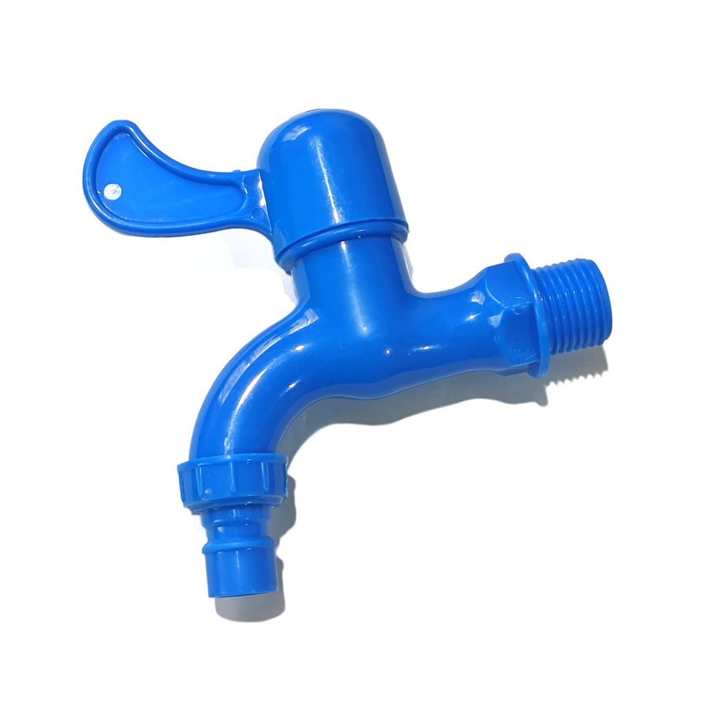 COD DVX Multipurpose Plastic PVC Spigot Faucet with Hose Connector