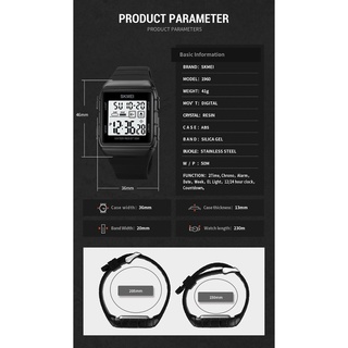 SKMEI Men's Watches Waterproof Original Brand Outdoor Chrono Sport Watch Men Electronic Digital Alarm Clock #6