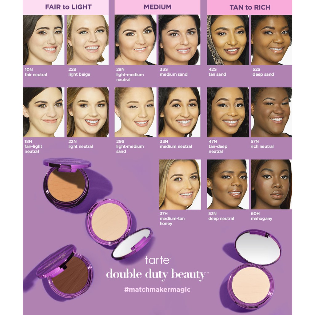 shape tape powder foundation