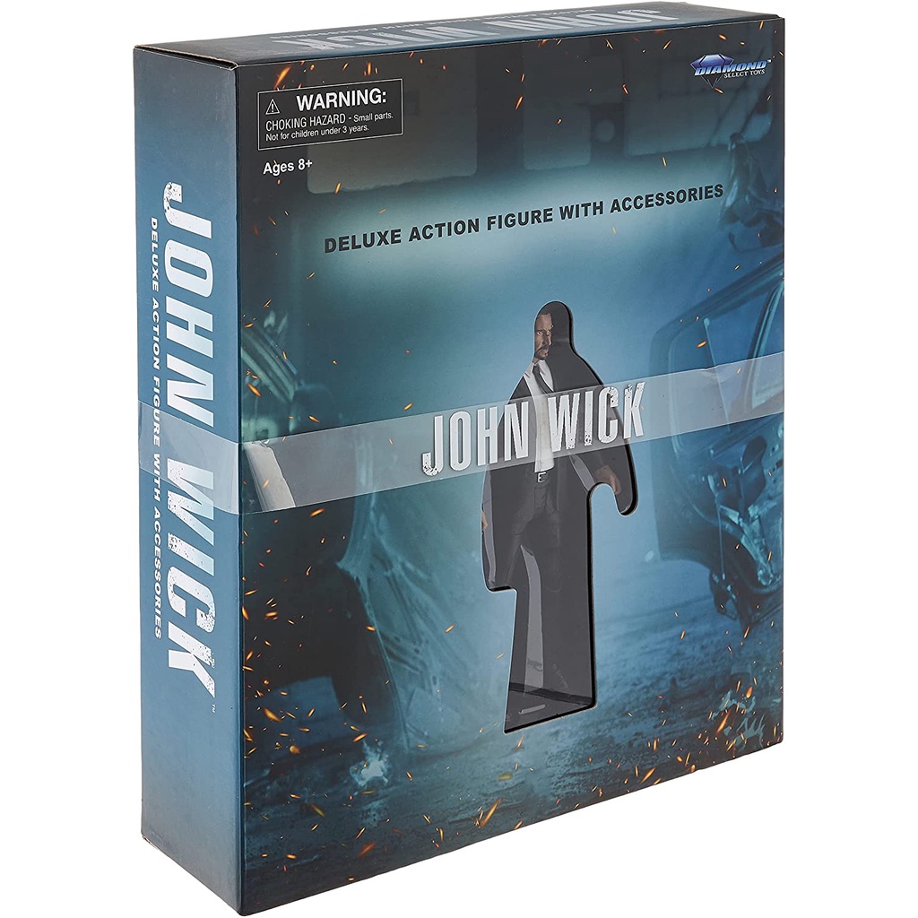 Diamond Select John Wick Deluxe Action Figure Box Set Shopee