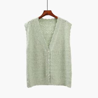 sleeveless sweater cardigan