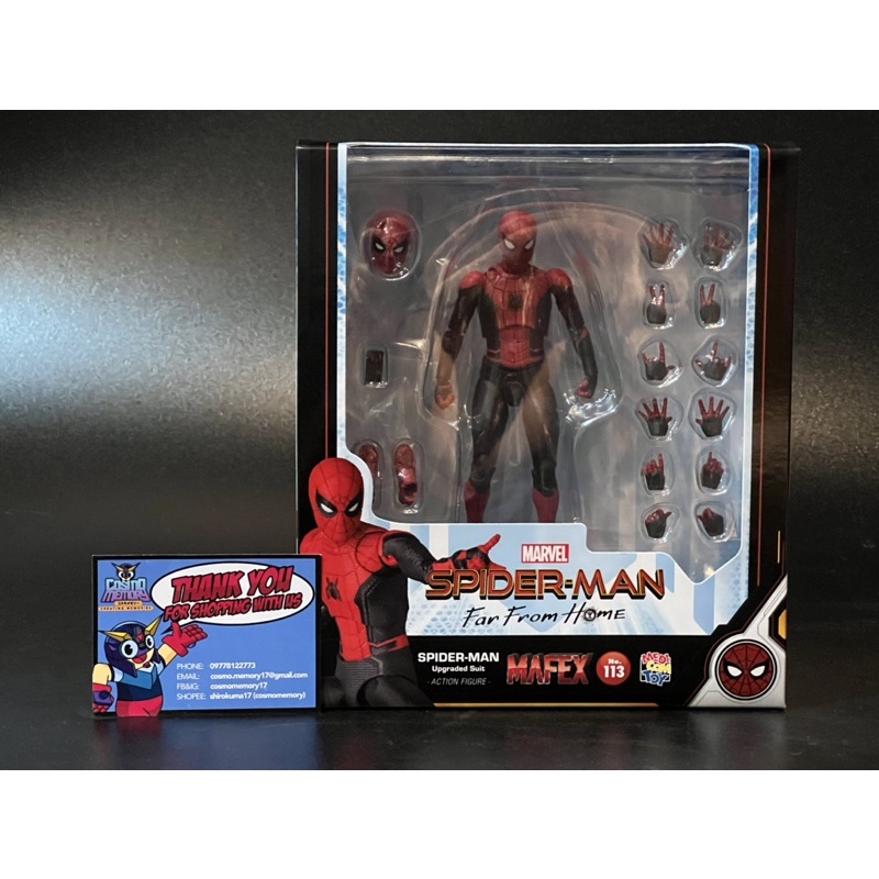 Mafex Spider-man Upgraded Suit ~ Far From Home | Shopee Philippines