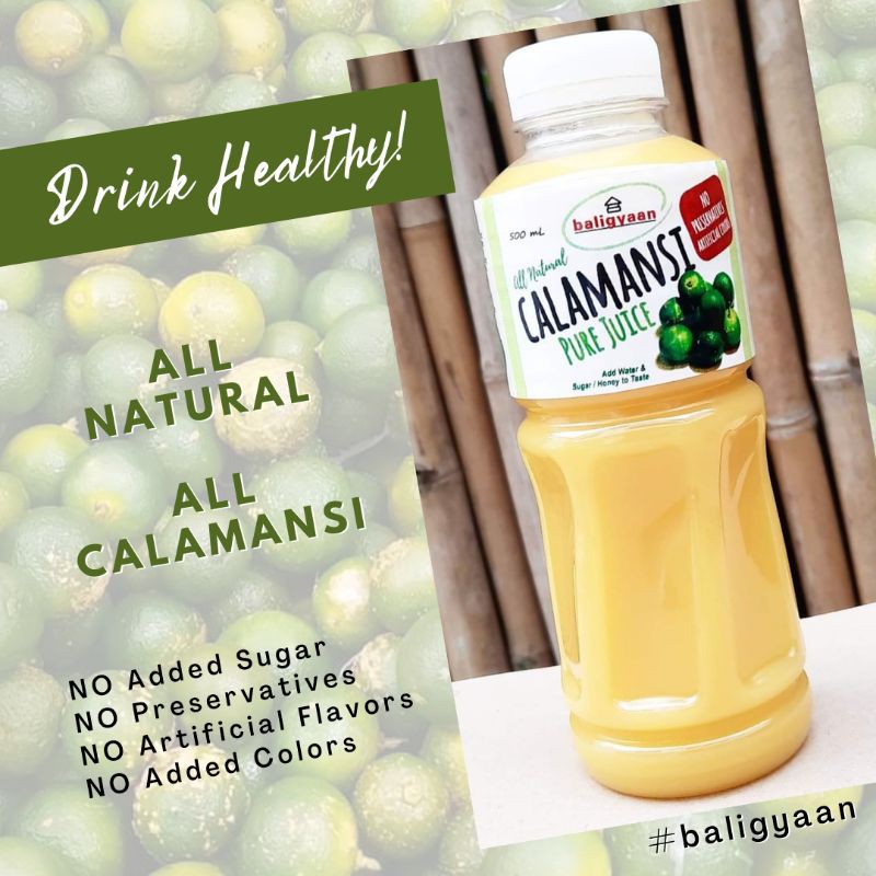 BALIGYAAN Pure Unsweetened Calamansi (Concentrated) | Shopee Philippines