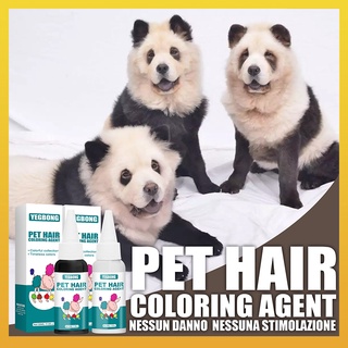 [Daliya] 30ml Pet Dyeing Cream Safe Fast Coloring Hair Dyestuff for Dog Cat #1