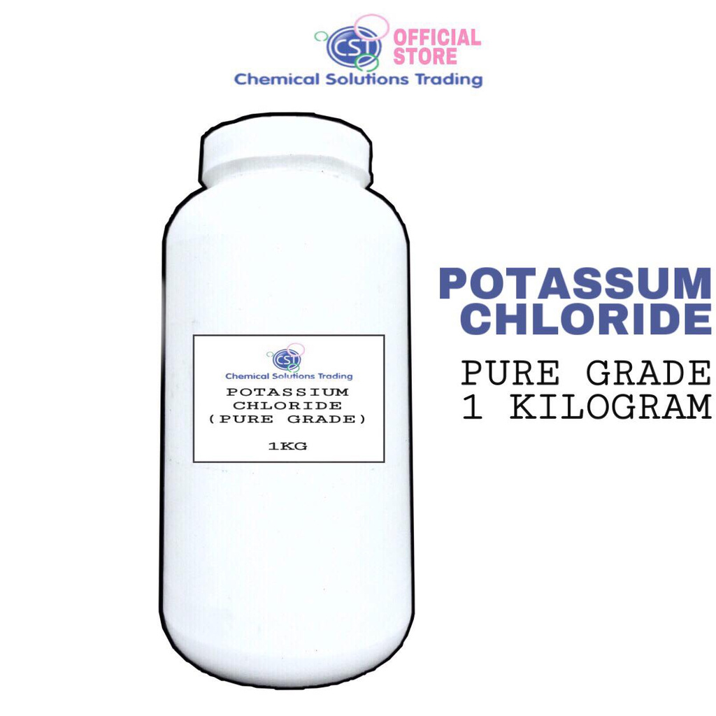 Potassium Chloride (Pure Grade) 1Kg Shopee Philippines